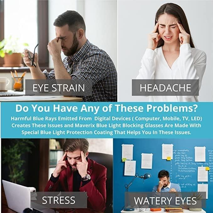 DESIZER DESIZER Desire Unisex Square Eyeglasses Reading Zero Power Blue Light Blocking Computer Eye Protection Glasses Anti Blue Ray Eyewear