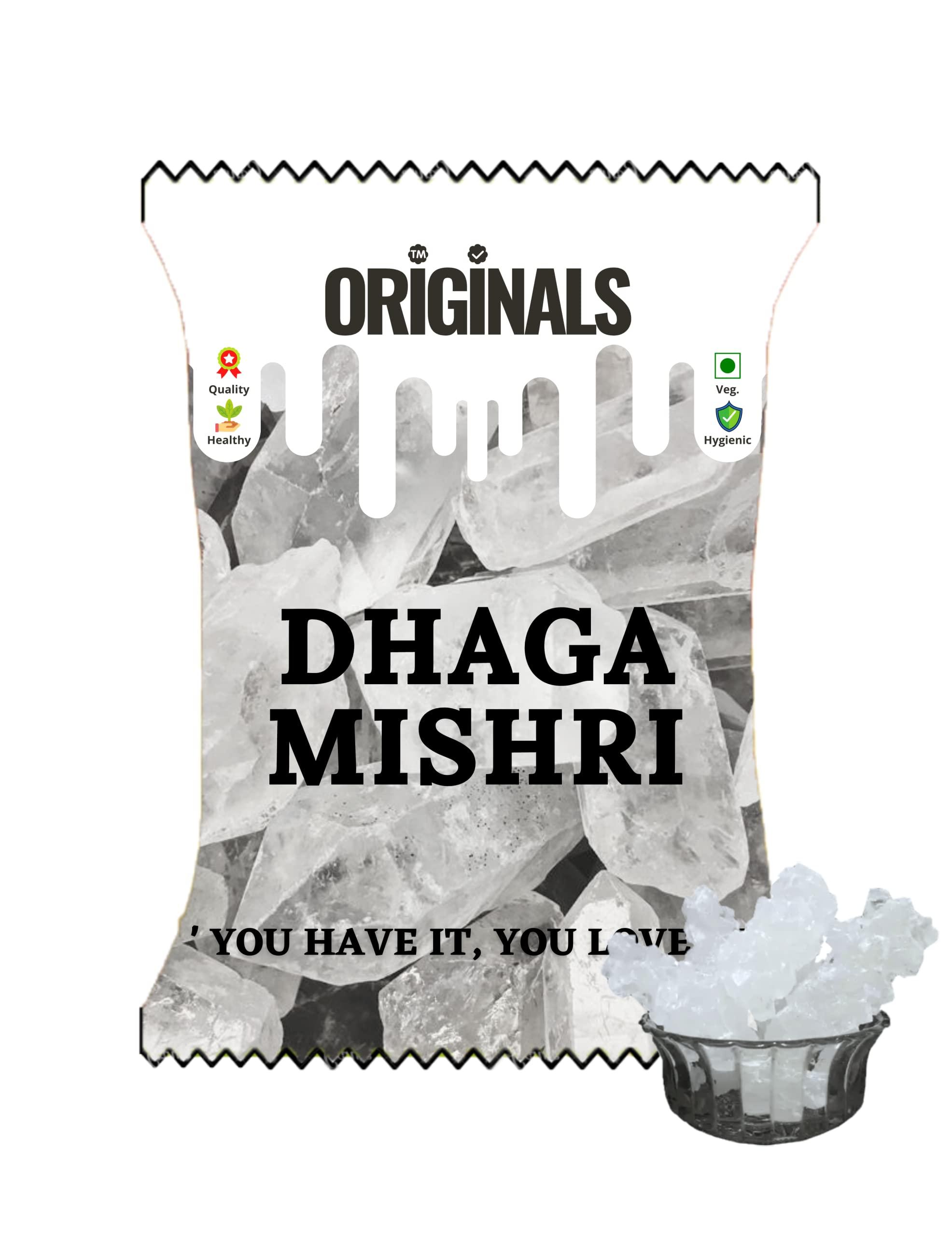 Originals Originals™ Dhaga Mishri | Crystal Rock Suger | Thread Sugar | 5 Kg