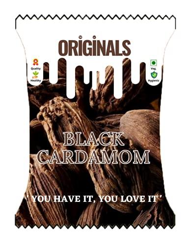 Originals Originals Black Cardamom | Kali Elaichi ( ) | Badi Elaichi | Healthy Indian Spices | 50 Grams