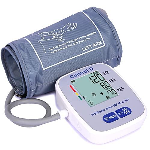 Control D Control D 3rd Generation USB Port to Power BP Machine Fully Automatic Comfort Digital Electronic Blood Pressure BP Monitor Machine with Mdi Technology (Silver)