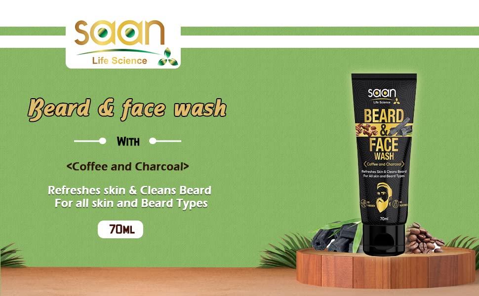 SAAN Life Science SAAN Advanced Beard Growth Kit with 0.5mm, 540 titanium needle Beard Activator (Dermaroller), Onion Beard Growth Oil and Beard & Face Wash| Fast Beard Growth
