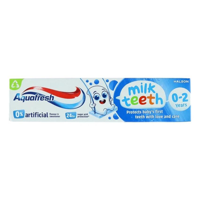 Aquafresh AQUAFRESH MILK TEETH TOOTHPASTE (0-2Y) - 50ML