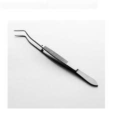 Omega Dental Stainless Steel Tweezer | Tweezer | Dental Instrument (Set Of 3)