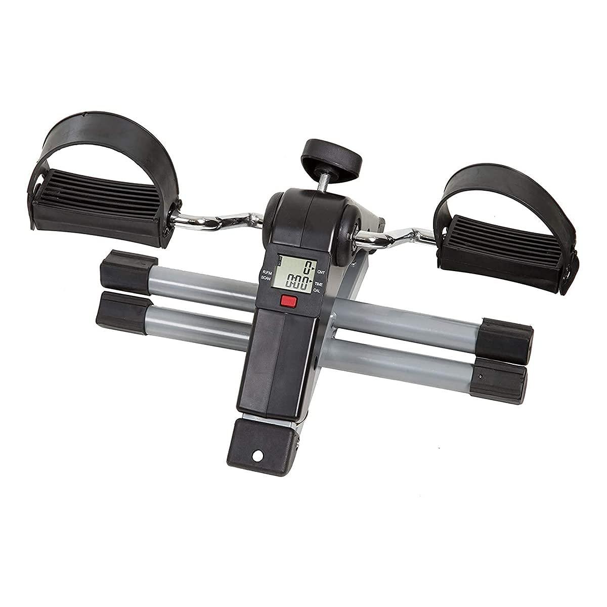 INGLIS LADY Inglis Lady Exercise Cycle for Home Gym Portable Mini Home Pedal Exerciser Cycle Gym Fitness Exerciser with Adjustable Resistance LCD Display for Leg, Arm Cardio