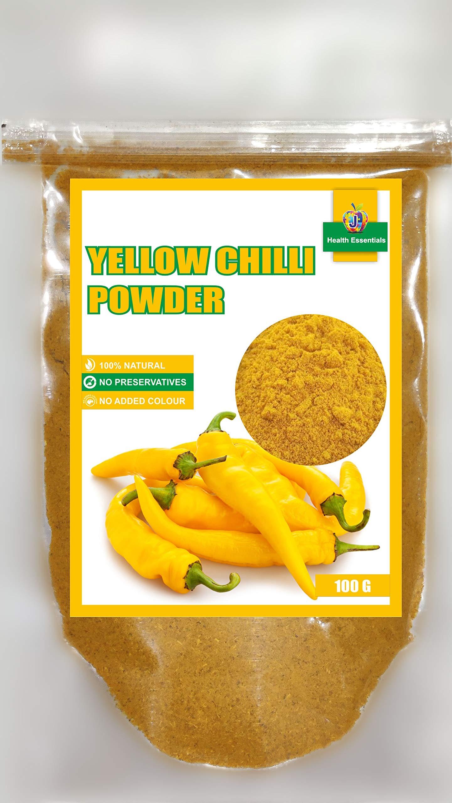 Jioo Organics Jioo Organics Yellow Chilly Powder | Peeli Mirch Powder |100 g