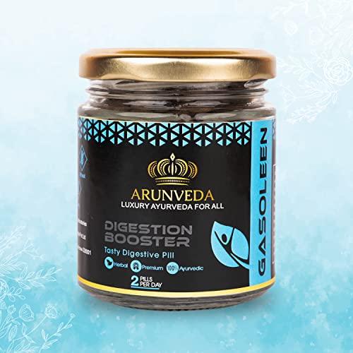 Sudhakar Sudhakar Arunveda Gasoleen Digestion Booster Tasty Digestive Pills with Sudh Heeng, Kala Namak and 9 Natural Herbs