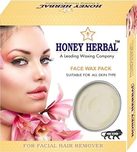 Clinch Clinch Hub Katori Wax Pack of 2 of Same flavour 80Gram Each Peel-Off Katori Wax For Upper Lip, Facial Hair, Eyebrow Peel-Off Katori Wax For Upper Lip, Facial Hair (Red & White Chocolate)