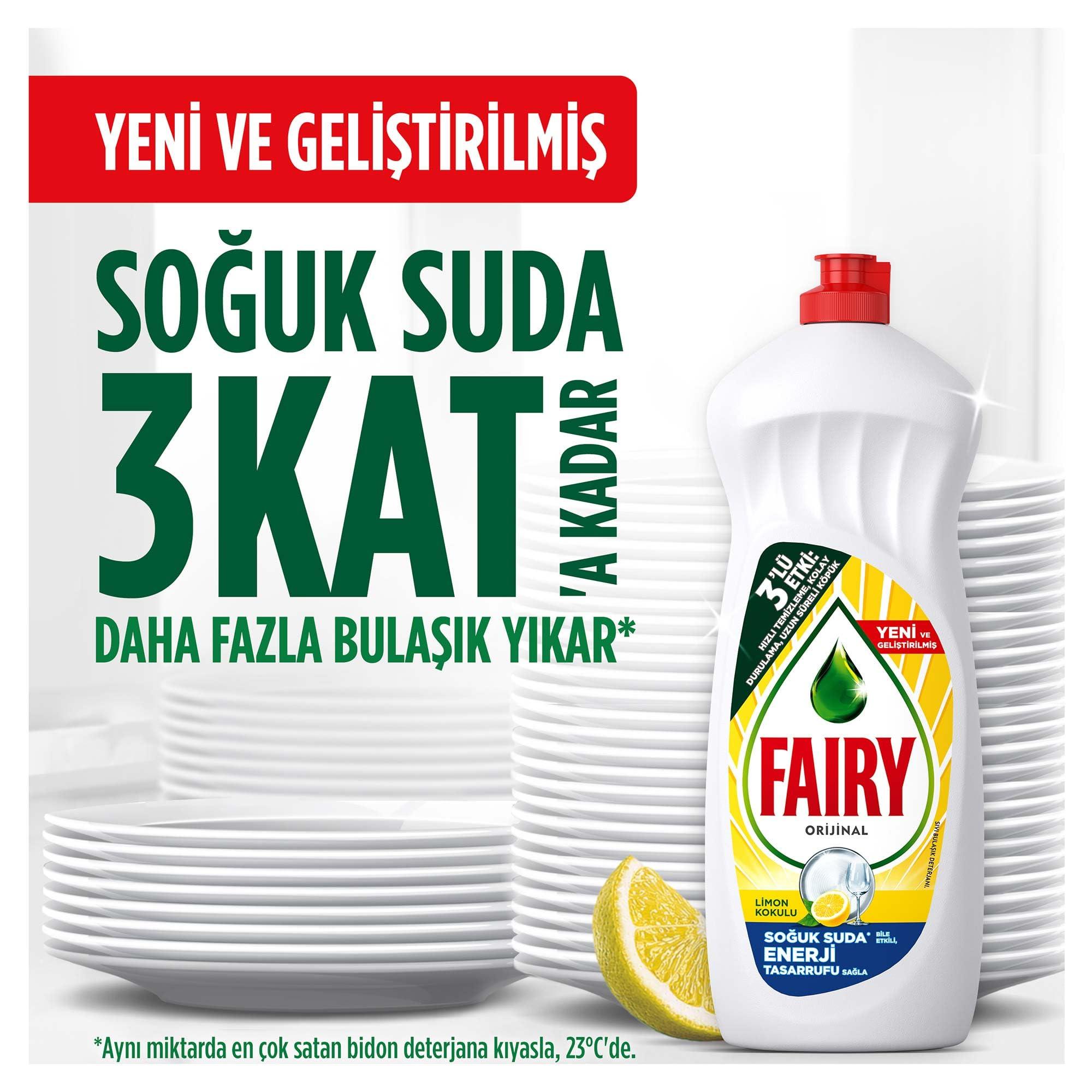 FAIRY Fairy Clean & Fresh Liquid Dishwashing Liquid 650 ml Apple