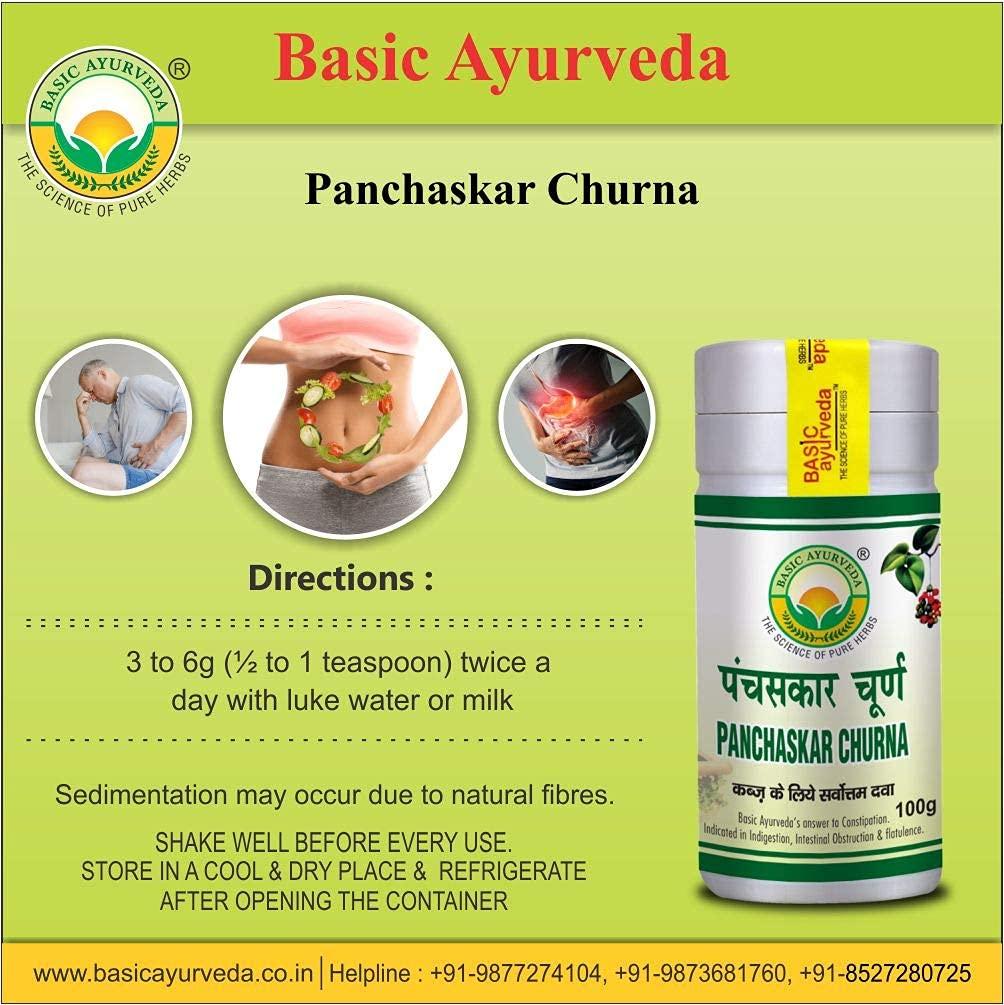 BASIC AYURVEDA BASIC AYURVEDA Panchaskar Churna 100 Gram |