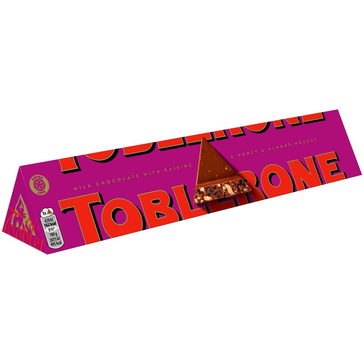 Toblerone Toblerone Milk Chocolate With Fruit & Nut, 360g