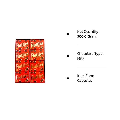 Cadbury Cadbury Chocolate Nutties (30 Piece Pack Of 30Grams) Each, 900 Grams