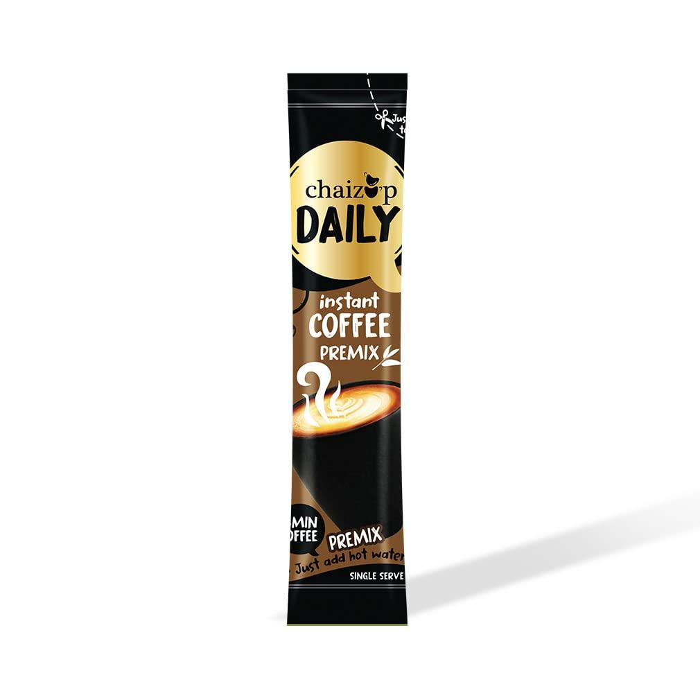 CHAIZUP Chaizup Dailly Instant Premix Coffee 16gm, 30 Serves, 30 Sachets, Instant Premix Coffee, Premix Coffee Powder, Ready To Drink Coffee