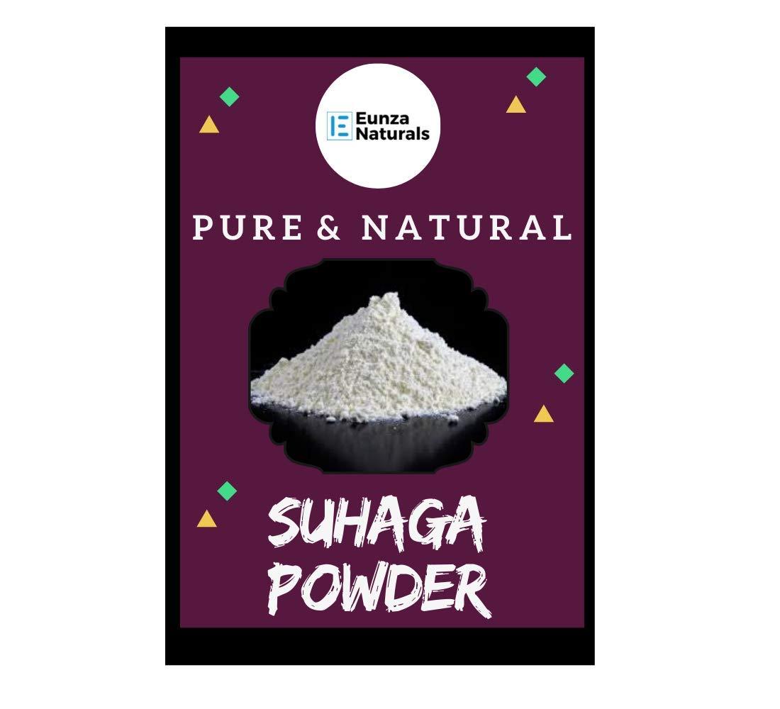 eunza naturals Eunza Natural's Suhaga - Borax Powder - Sodium Borate -Powder_250gm