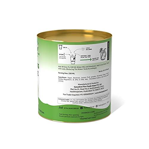 The Tea Planet The Tea Planet Lemongrass Lemonade Premix to be added with Water/Soda/Ice Cubes - 800 gm