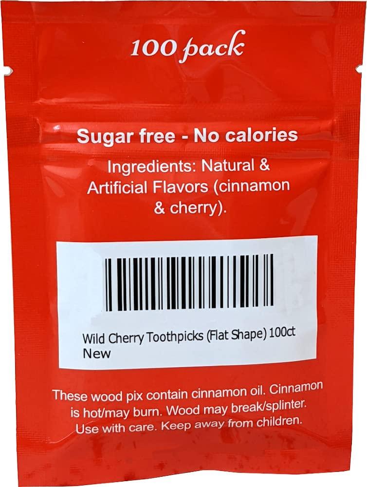 Flavor Forest Spicy Citrus Toothpicks (Flat Shape) 100ct