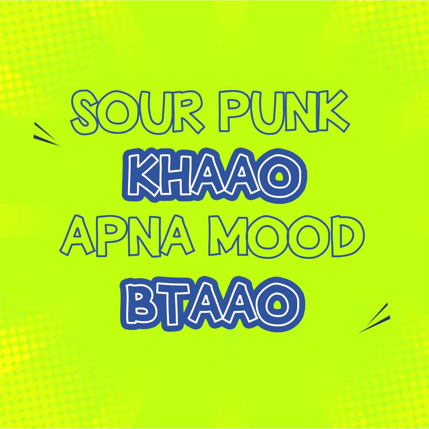 Sour Punk Sour Punk Mix Chewy Candy Jelly Sticks 40g X 24Pcs (Strawberry, Apple, blueberry & Cola)