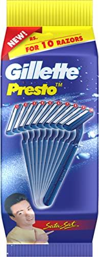 Gillette Gillette Presto Disposable 10 nos Pack