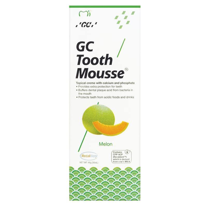 Recaldent Recaldent GC Tooth Mousse (melon) for kids 40g(35ml) toothpaste pack Of 1