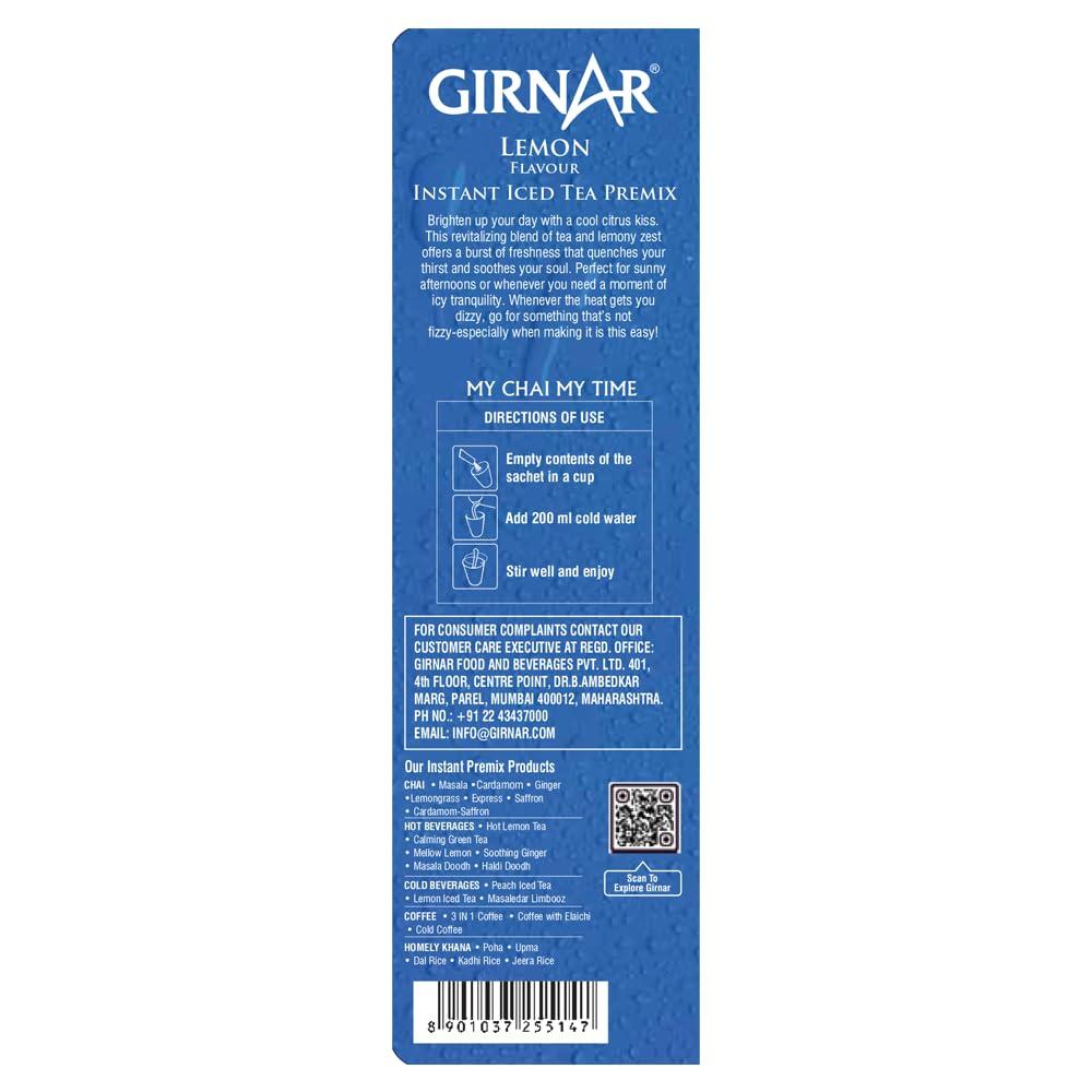 Girnar Girnar Instant Premix Iced Tea - Lemon Flavour (5 Sachets)