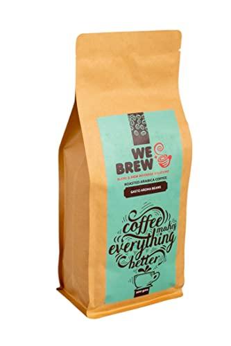 WEBREW WE BREW Roasted Arabica Coffee 100% Natural 500 Gram (Gasto Aroma Beans)
