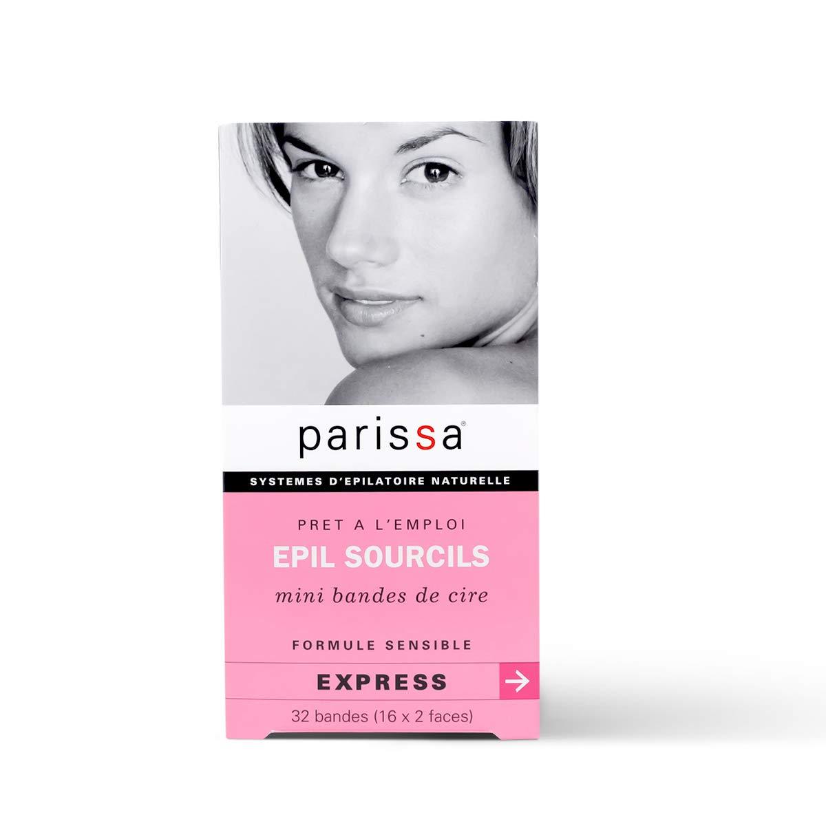 Parissa Parissa Hair Removal Systems Wax Strips Mini Eyebrow 32 Count
