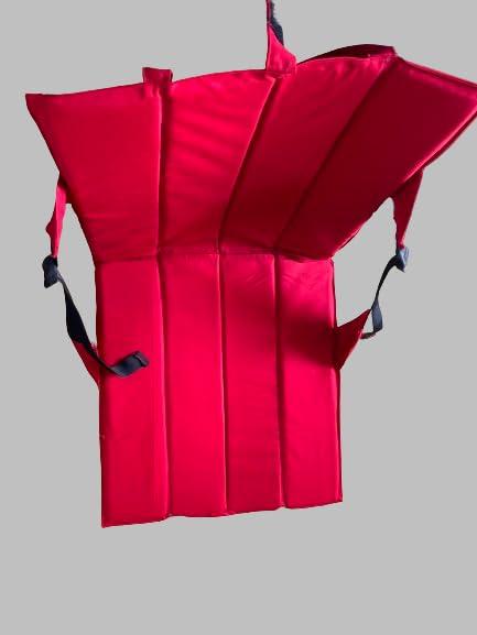 Generic Urban Buddha.in Lotus Meditation Chair (RED)