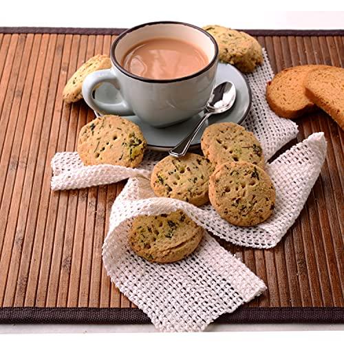 Delight Foods OG Variar & Sons Bakery Butter Khara Biscuits 300g (Spicy) - Karnataka Traditional Cookies - Crackers,Tea Biscuits