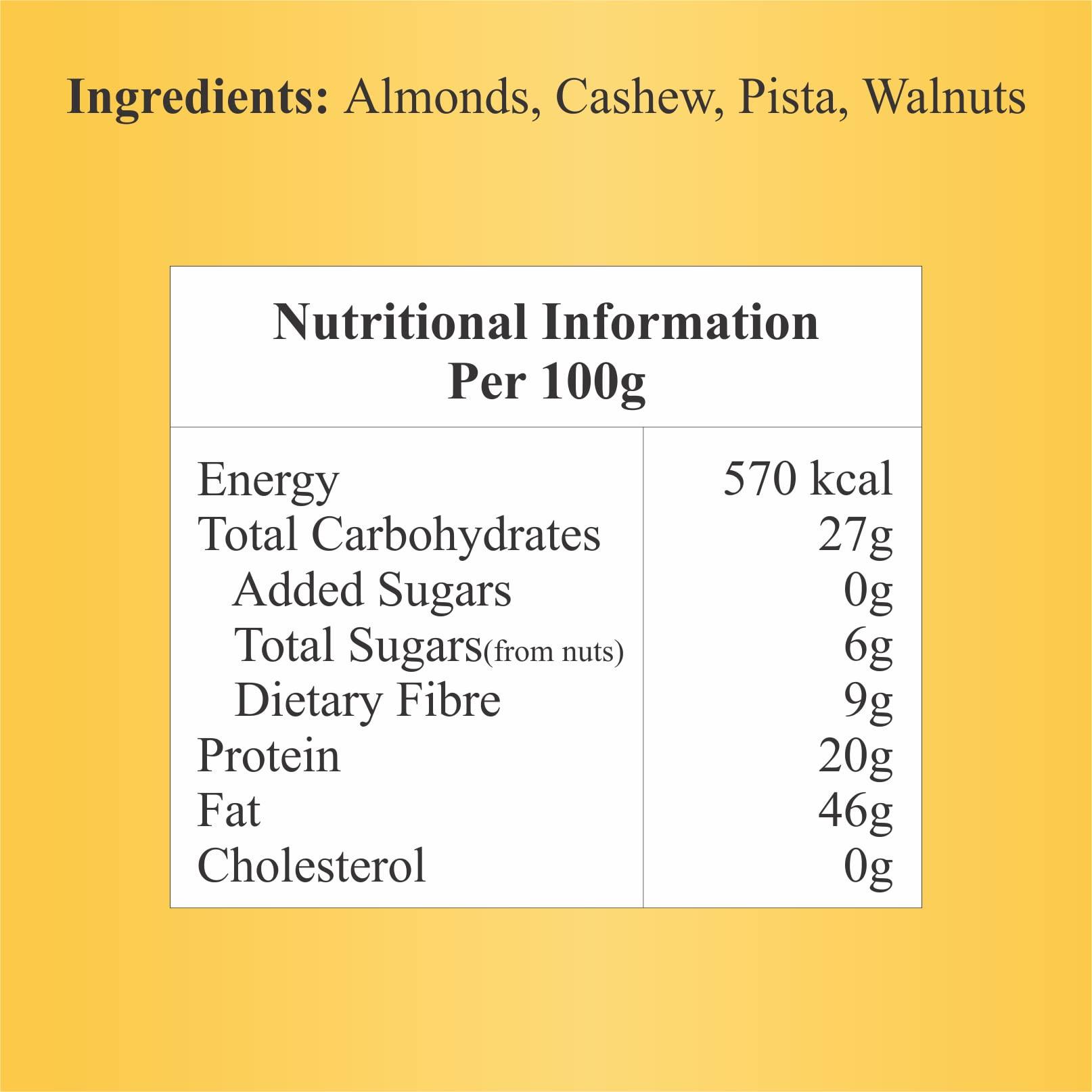 Easygrow Easygrow Healthy Mix Nuts Powder, Dry Fruit Powder For Kids - 100 gm , Dry Fruit Powder For Adult