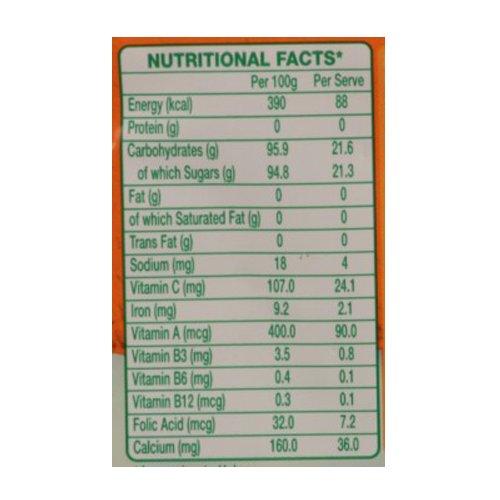 Tang Tang Orange Instant Drink Mix, 125g Pouch