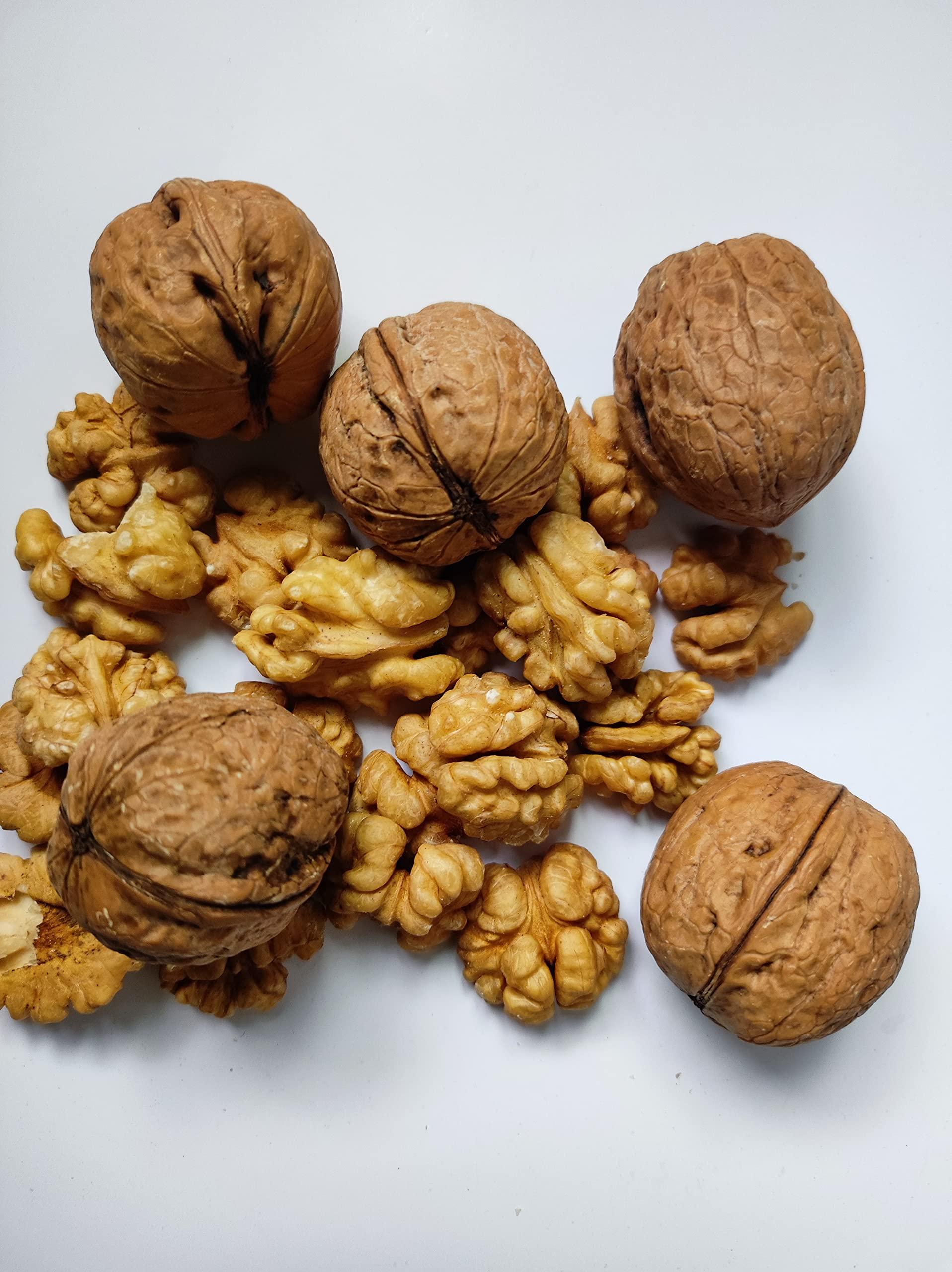Snow Hills Kashmir Desi Indian Walnut(Desi akhrot) (1kg)