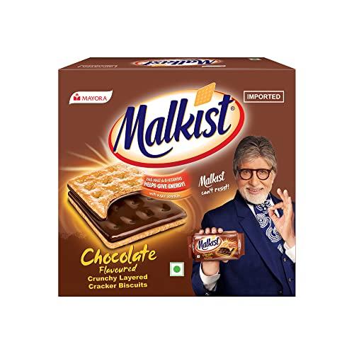 Malkist Malkist Chocolate Flavoured Cracker Biscuits - 540g- Pack of 3 ( Each pack contains 30 packets)