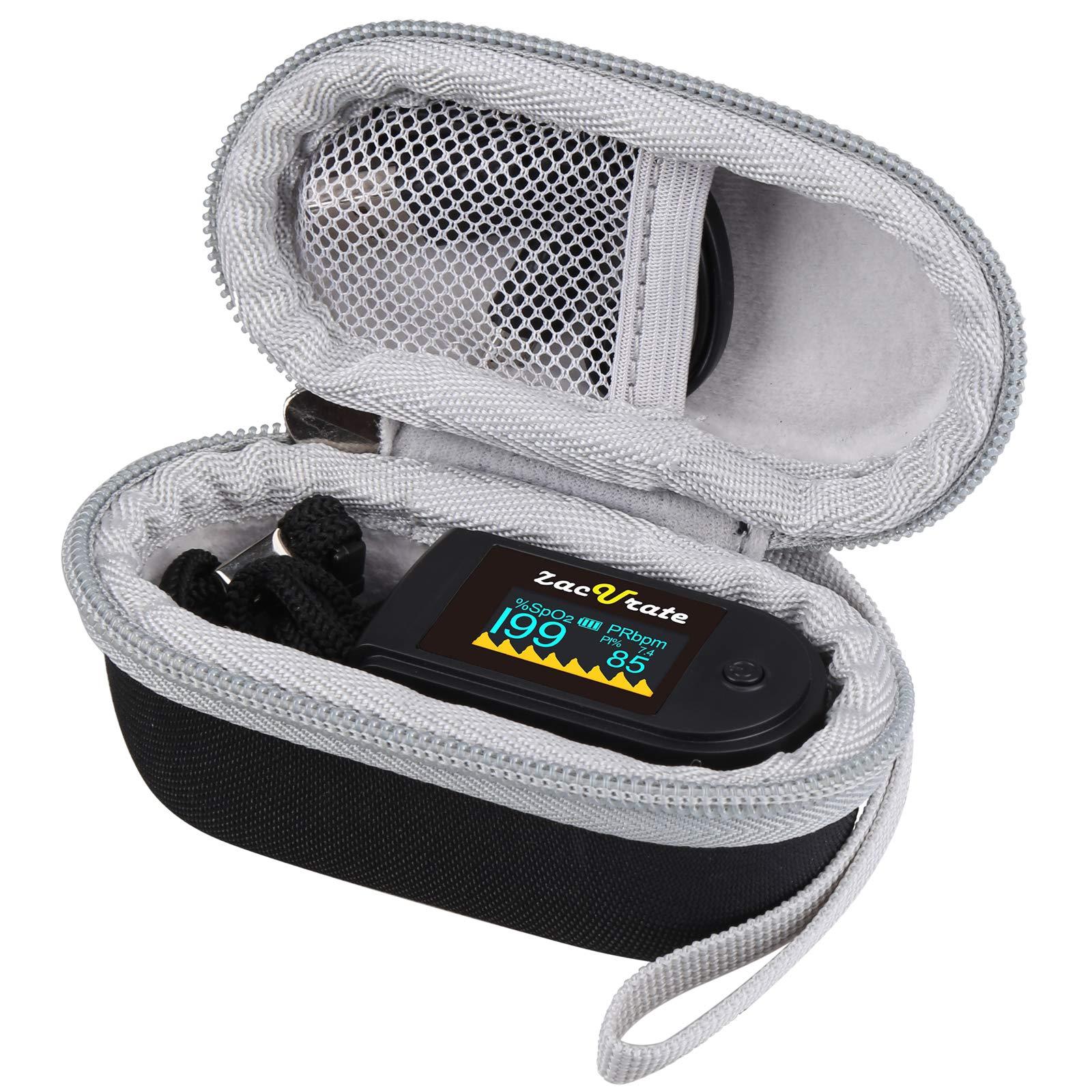 Aproca Aproca Hard Travel Storage Case, for Innovo Deluxe iP900AP / Zacurate Pro Series Deluxe Fingertip Pulse Oximeter (only case)