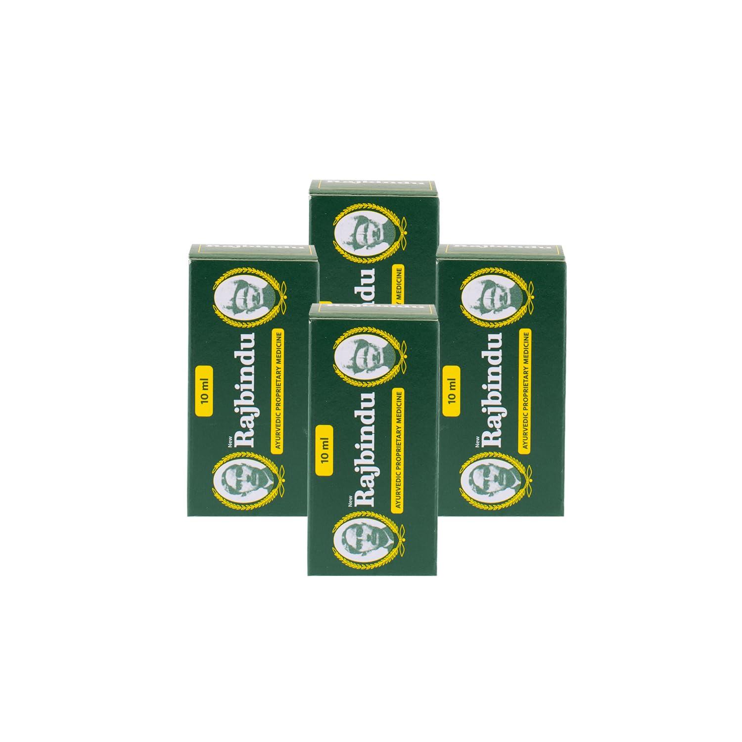 RAJBINDU RAJBINDU BEST AYURVEDIC CARMINATIVE MIXTURE 10ML (PACK OF 4)