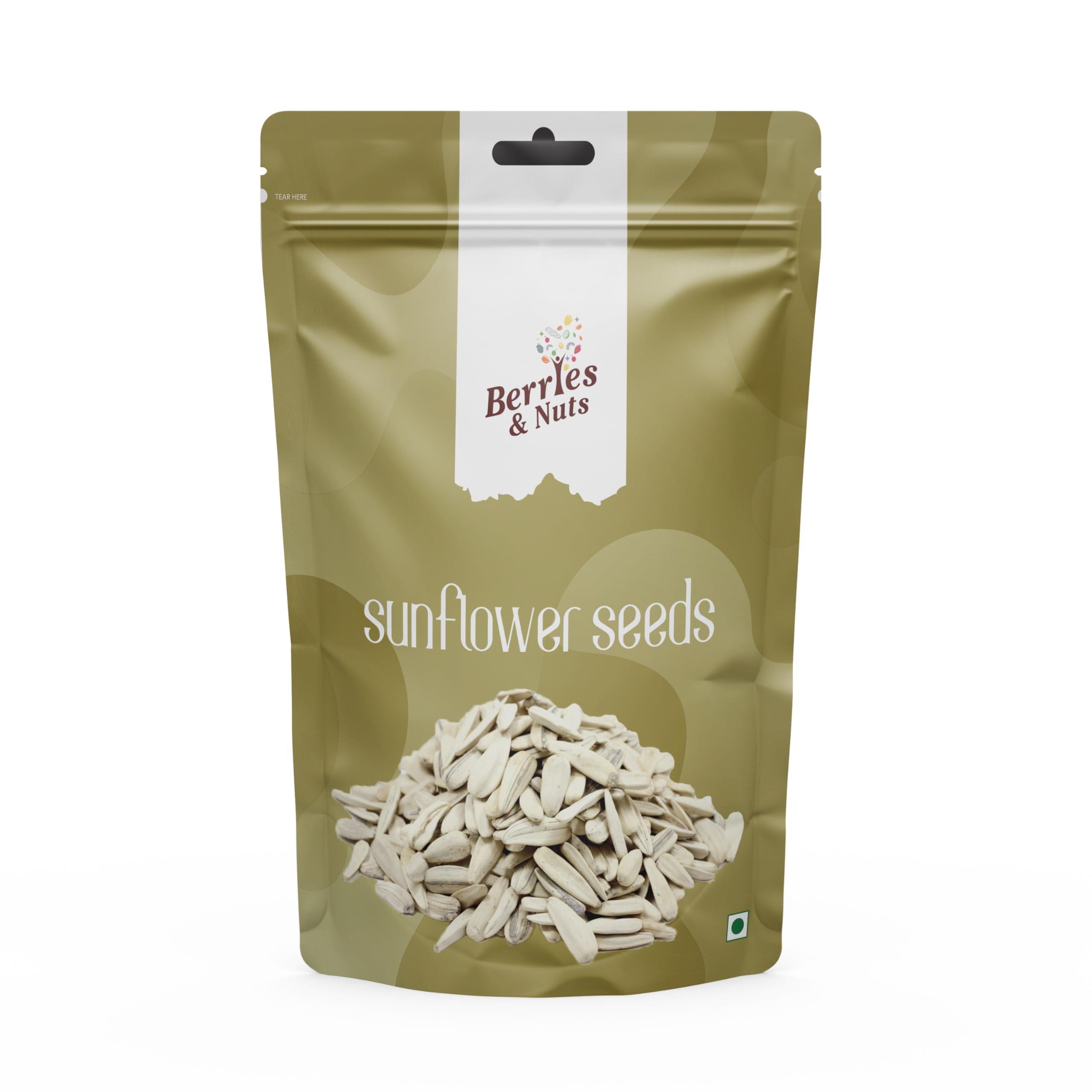 Berries And Nuts Berries And Nuts Raw Sunflower Seeds | Sunflower Seeds Without Shell | 250 Grams
