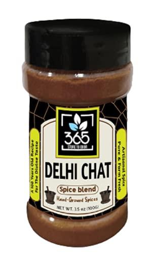 365 STORE TO DOOR 365 STORE TO DOOR Indian Spice – Delhi Chat Masala, 100 gm | Homemade Powdered | for Healthy Cooking | Ready to use | All Seasonings Spices | Pure & Hygiene | Spice Mix – Pack of 1