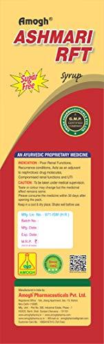 AMOGHPHARMACEUTICALS Amogh Ashmari RFT Syrup (The Renal Function Toner 300ml Pack)