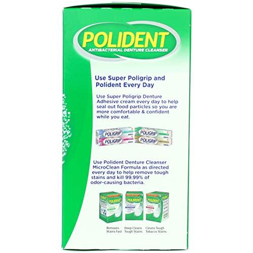 Polident Polident Smokers, Antibacterial Denture Cleanser 84 ea (Pack of 2)