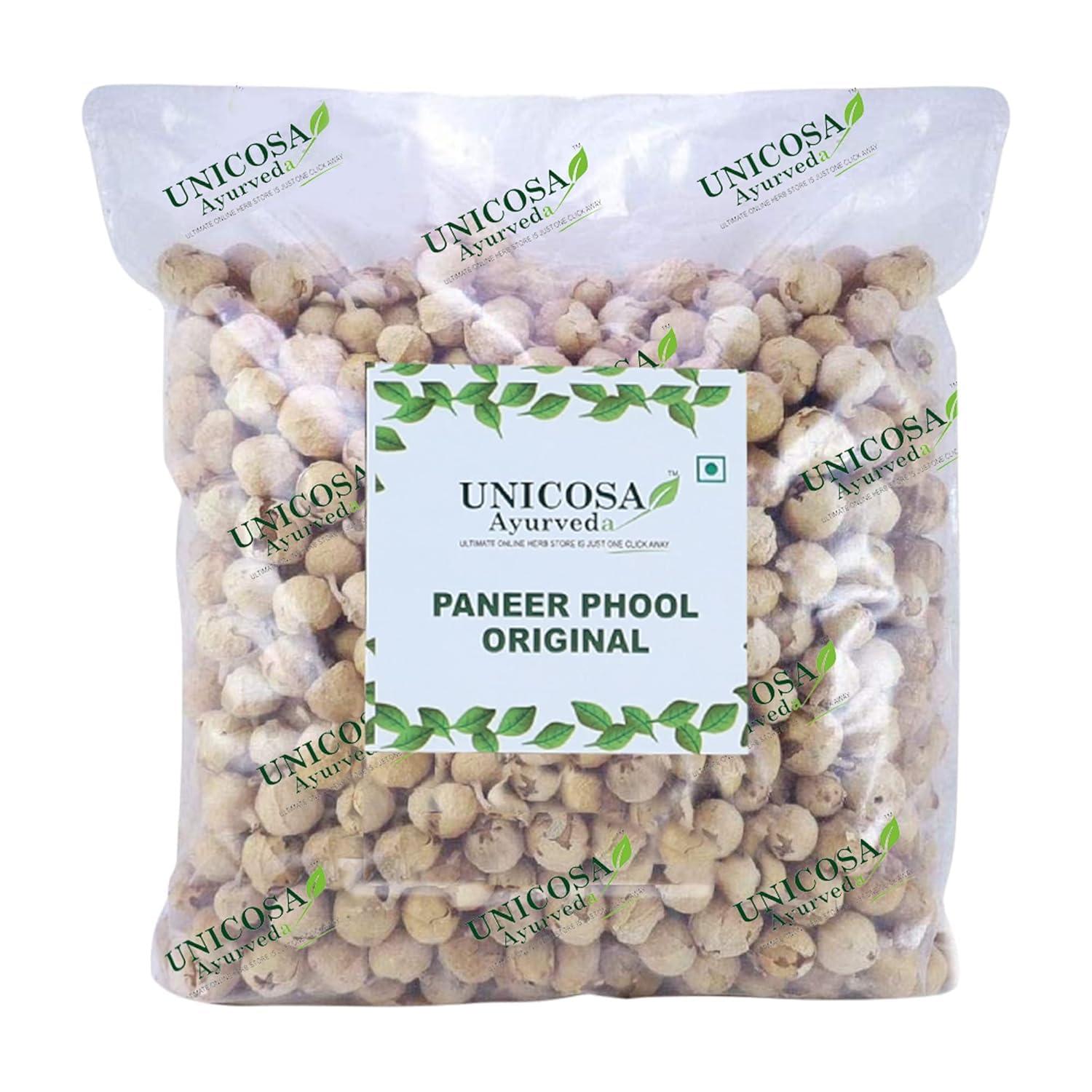 UNICOSA Ayurveda UNICOSA Ayurveda Natural Paneer Phool Herb for Diabetes 800gm | Paneer Doda | Withania Coagulans | Paneer Dodi