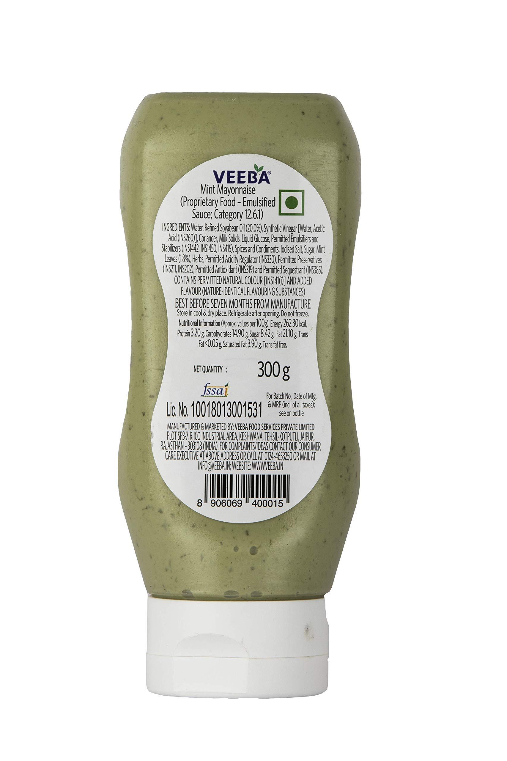 VEEBA VEEBA MINT MAYONNAISES+CHIPOTLE SOUTHWEST DRESSING +THOUSAND ISLAND DRESSING (PACK OF 3*) 0.9 kg (Pack of 3)