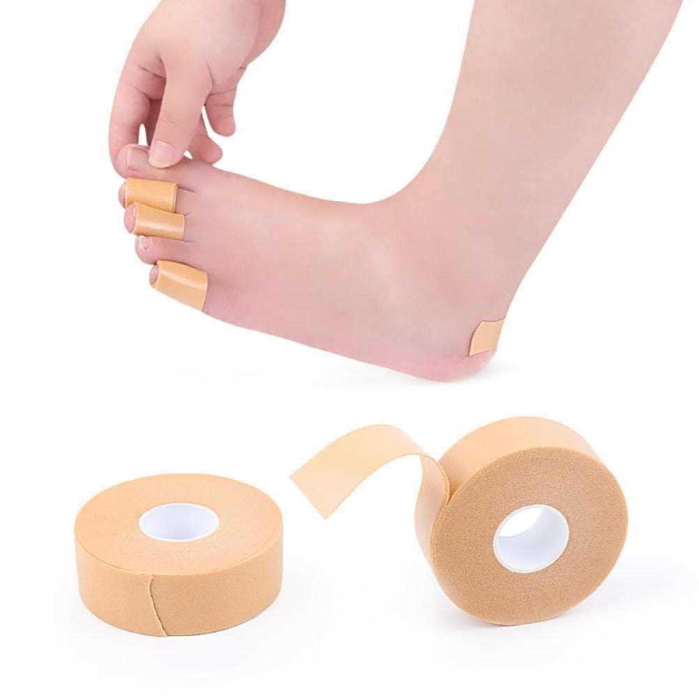 MEENIRA MEENIRA Heel Blister Prevention Bandaids for Feet Shoes Tape Cushions Foot Anti Blister Pads Flexible Athletic Finger Tape Foam Medical Waterproof Bandage Tape 5 Meter