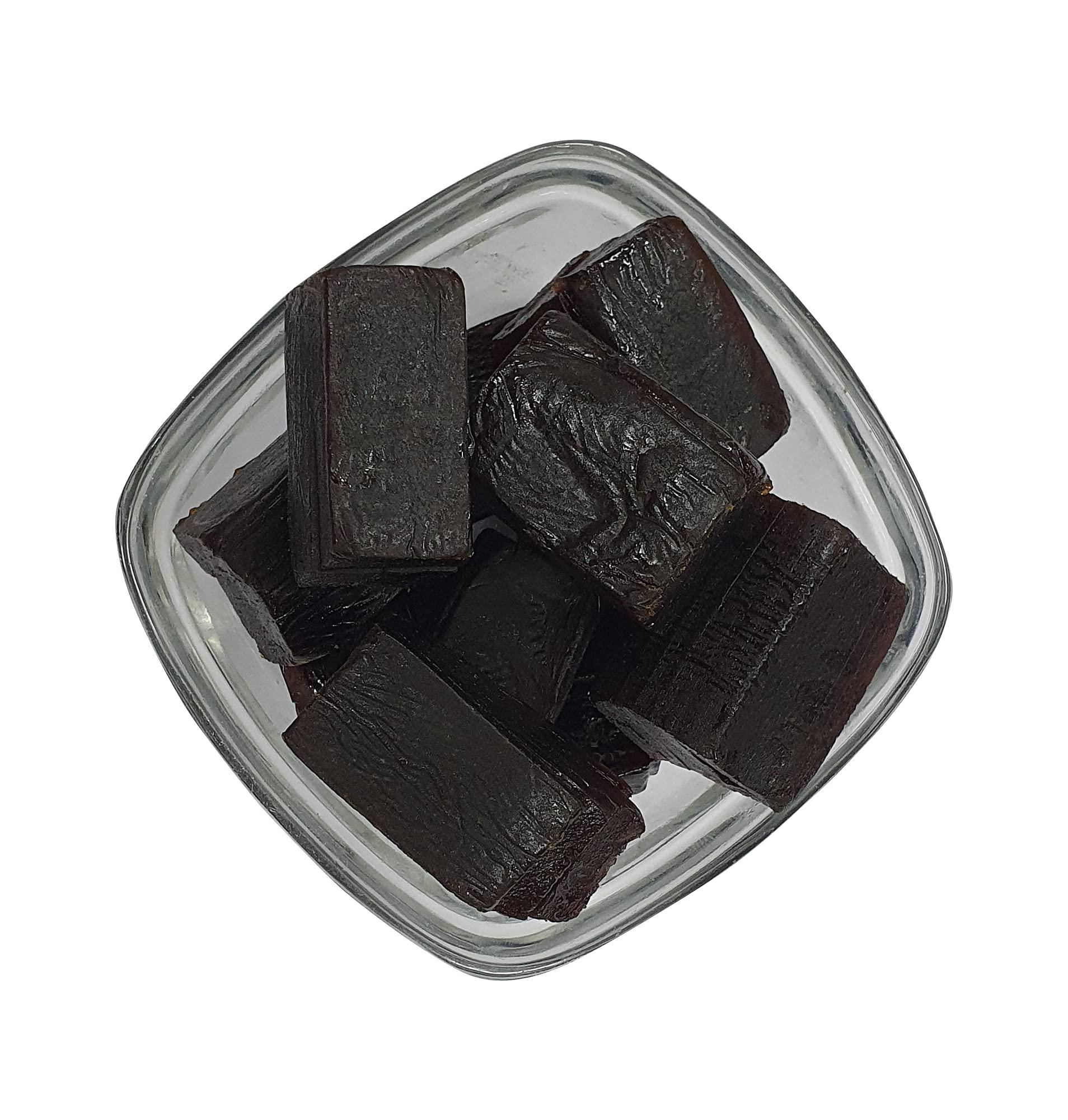 Veganic Veganic Imli Aam Papad - 400GM | Premium Aamsotto | Dried Khatta Mango Cubes Toffee Tamarind Jelly Candy Black Colour Tasty Fruit Bar Mango Candy