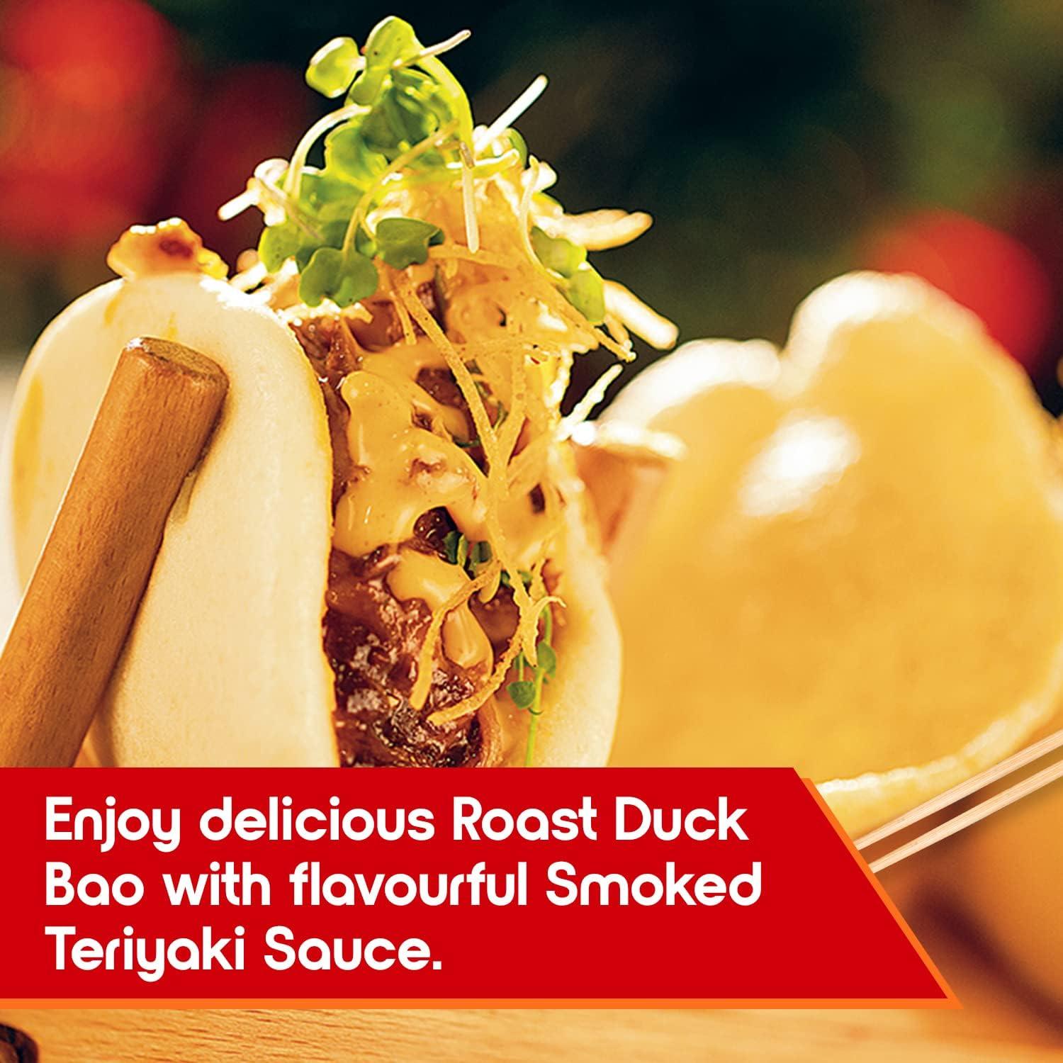 Mainland China Mainland China Smoked Teriyaki Sauce | Culinary Sauce | Japanese Style Teriyaki Sauce | Ready To Cook Sauce | No Artificial Colour Or Flavour Added | Bring Mainland China Taste At Home | 100% Vegan Sauce | Delicious Sauce Bottle | Chinese Test Made i