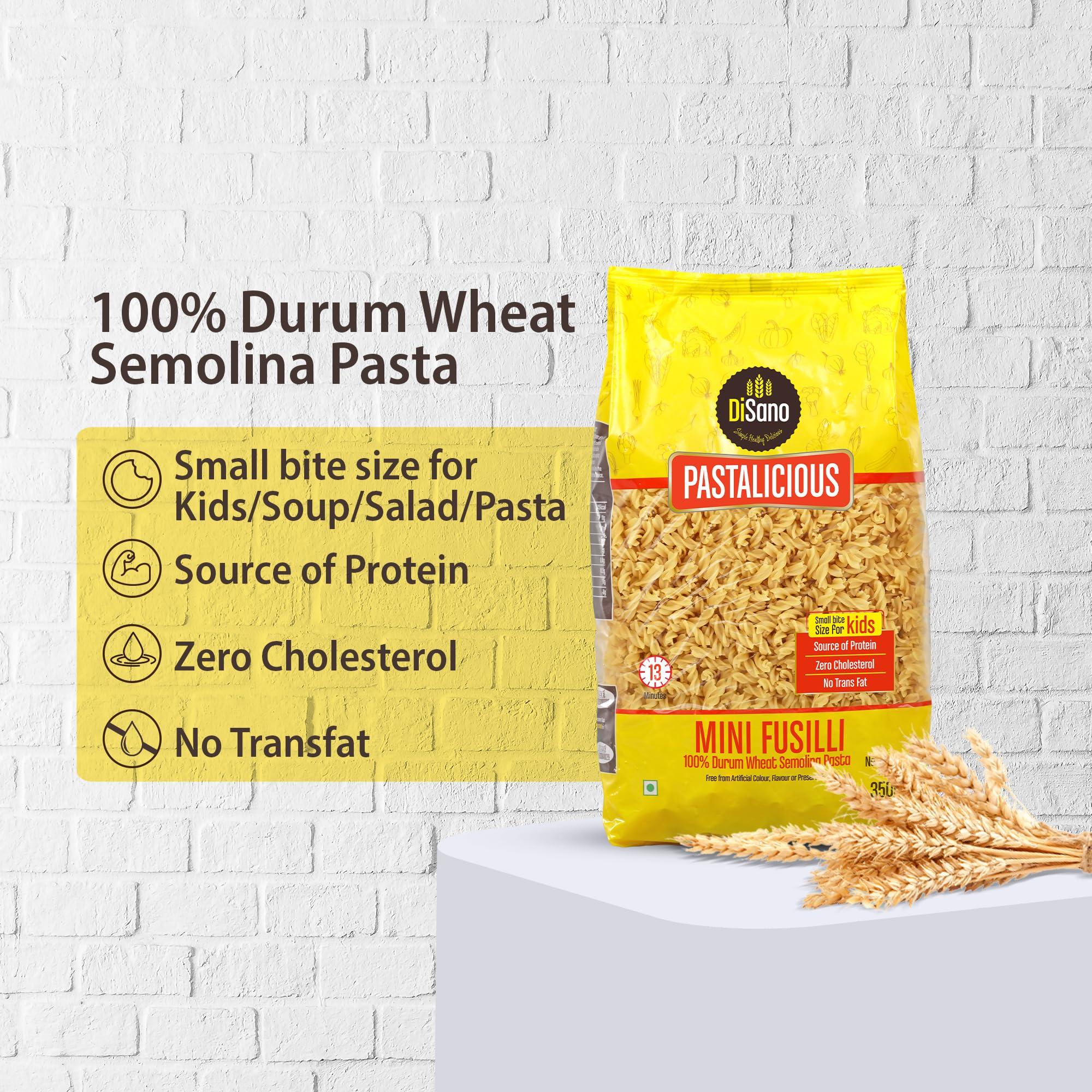 DISANO DiSano Pastalicious Mini Penne 350g & DiSano Pastalicious Mini Fusilli 350g