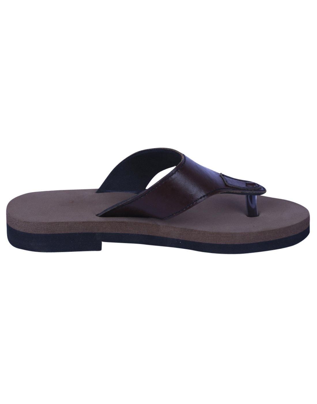 Panlin Panlin Orthopaedic & Diabetic Footwear : Slipper For Ladies (Leather & MCP):L4-BR-5