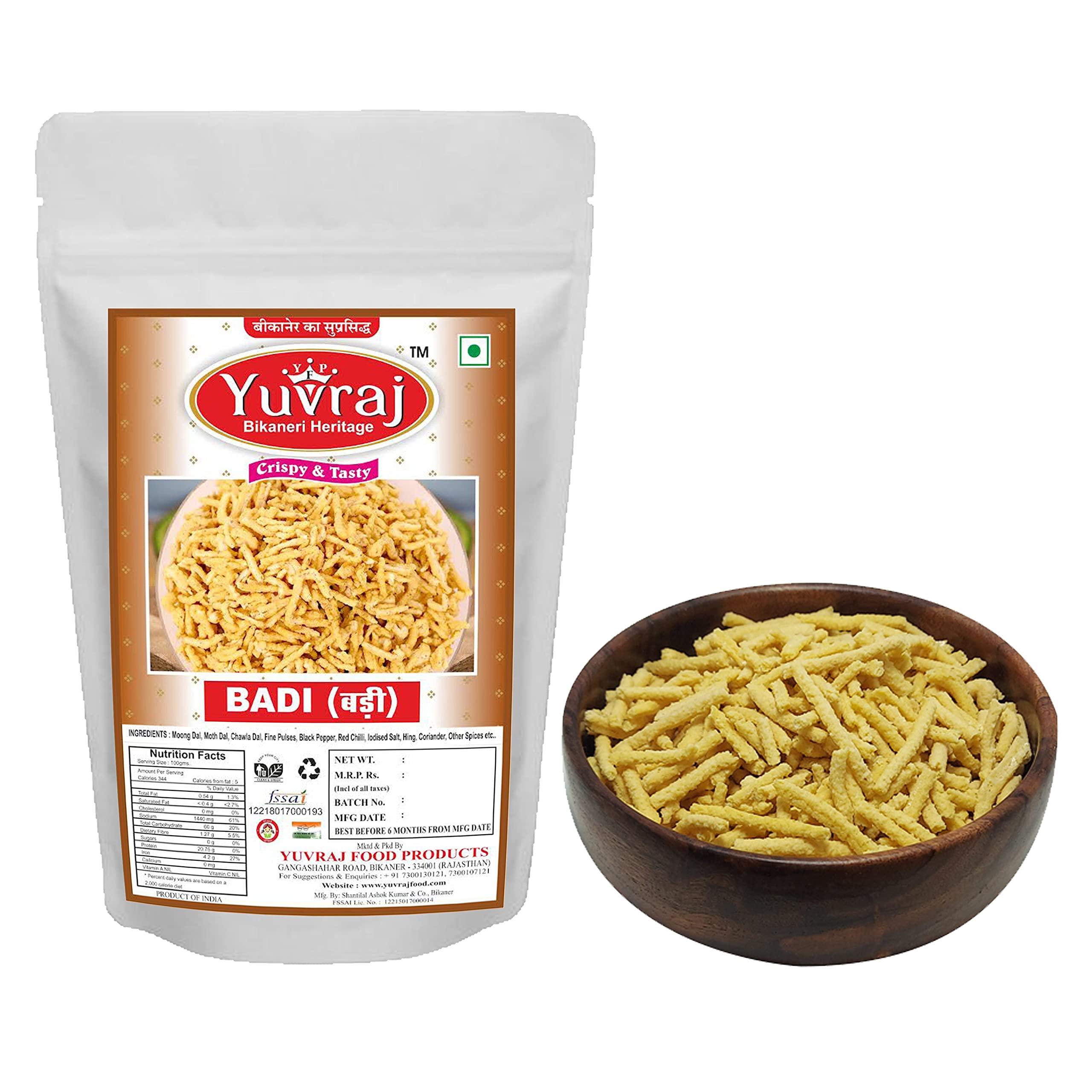 Yuvraj Food Product Yuvraj Food Product Badi Rajasthani moong Badiya vadi | marwari Special Hand made HIng wadia 1.5 kg pack Free kasuri methi pouch