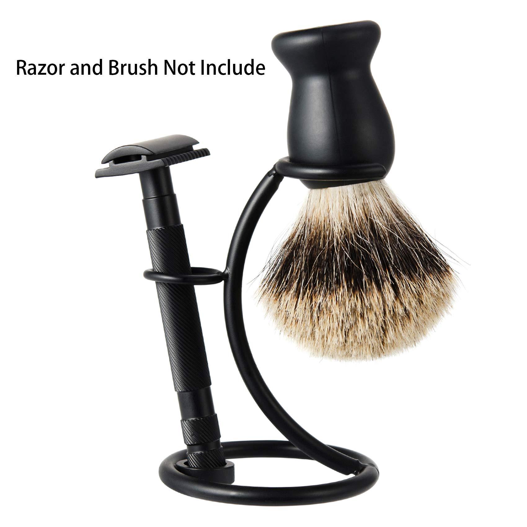 Grandslam Shaving Razor and Brush Stand Classic Holder for Safety Razor Storage Shave Brush Holder