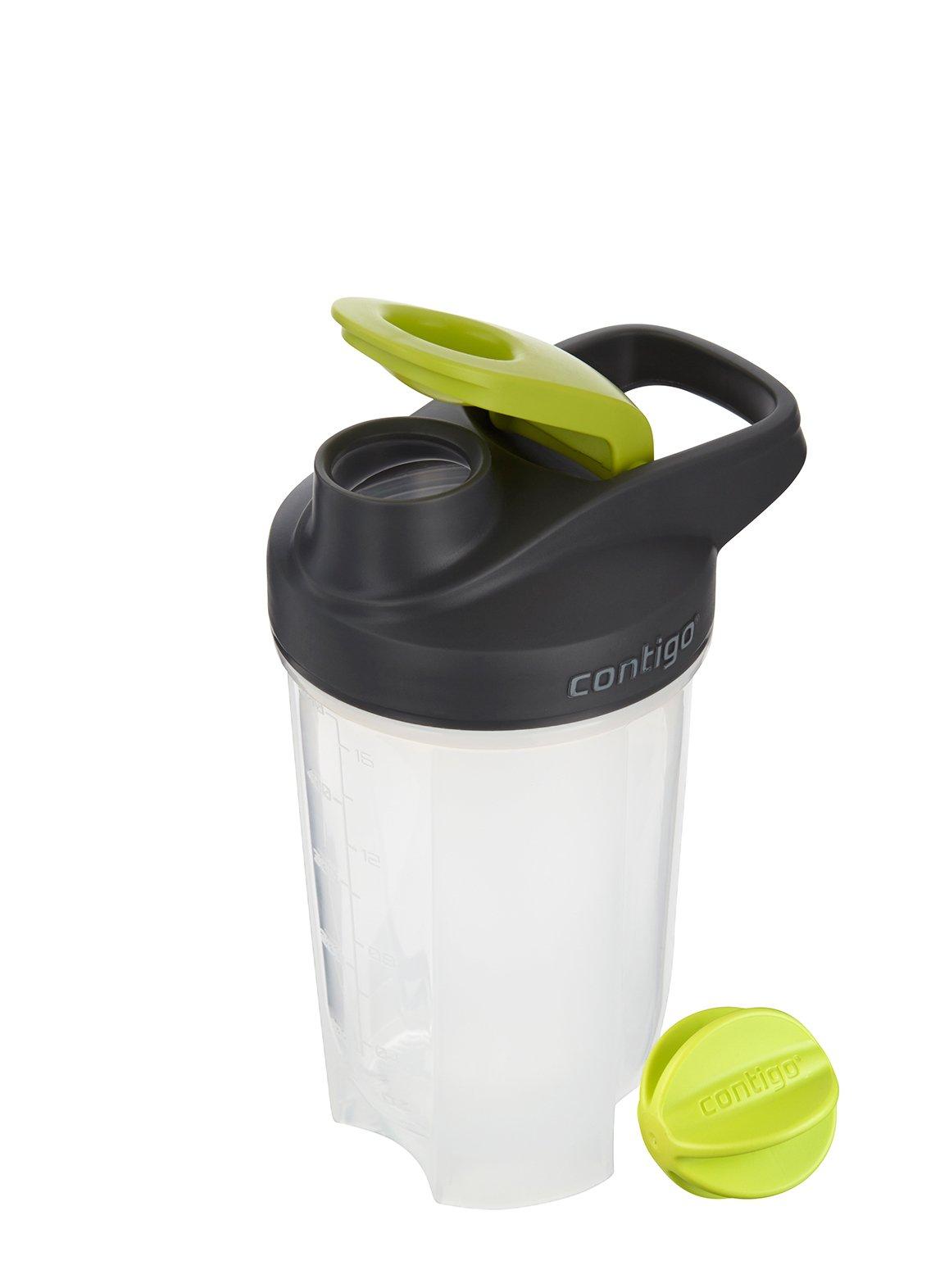Contigo Contigo Shake & Go Fit Snap Lid Shaker Bottle, 20 oz., Electric Green