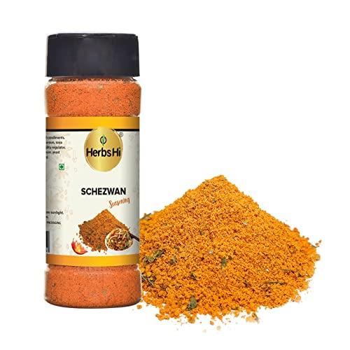 HerbsHi HerbsHi Schezwan Masala Powder for vegetables, stir fries, noodles, fried rice, gravies, eggs, marinades 55 Gm X 1