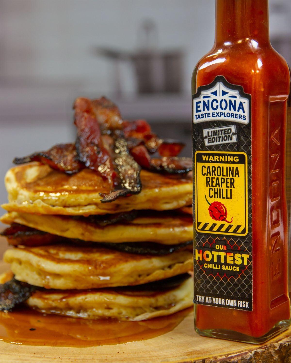 Generic Encona Carolina Reaper Chilli Hot Chilli Sauce 142ml - Intense Heat, Unforgettable Flavor, Ignites Your Taste Buds!