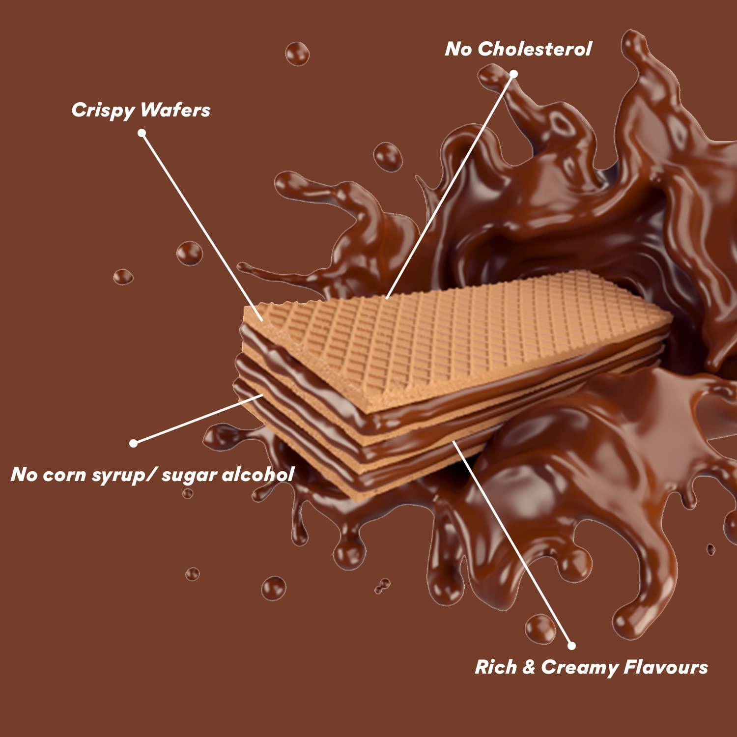 Tiffany Tiffany Crunch N Cream Wafer Sandwich Chocolate 135g (Pack of 2)